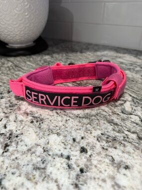 Pink Adjustable Nylon Collar